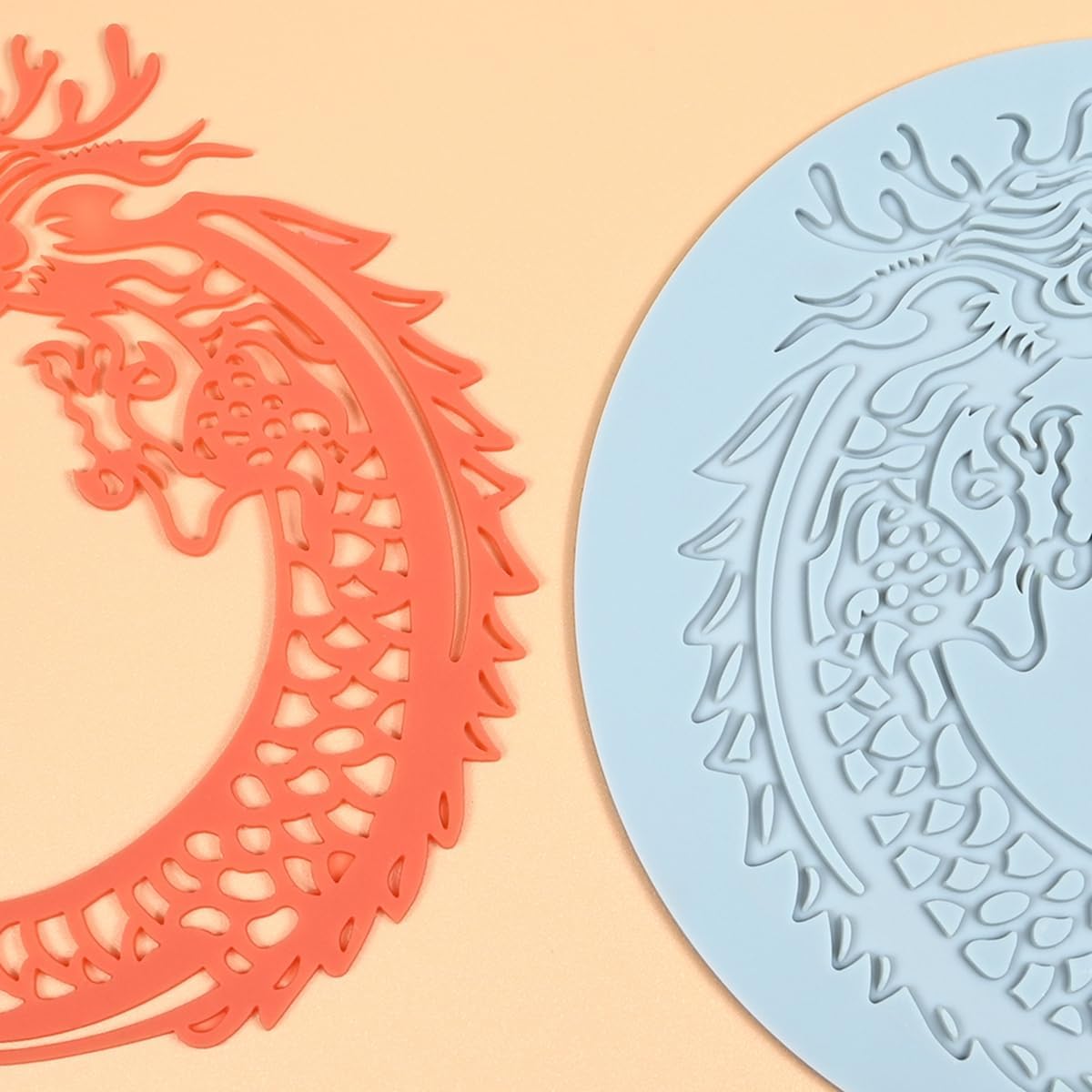 Tuke 3D Cake Lace Mold Fondant Silicone Mold Lace Mat Embosser Texture Silicone Mould Fondant Chocolate Stencil Border Bakeware Cake Decorating (J_