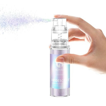 Iridescent Edible Glitter - Herbeklab Edible Glitter Spray 10g Edible Iridescent Glitter for Cakes Food Grade Drink Glitter Rainbow Edible Glitter