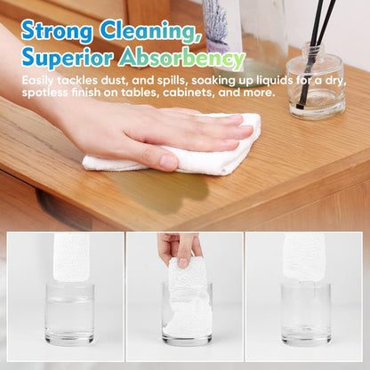 Homexcel Microfiber Cleaning Cloth 6 Pack 12.5 x 12.5 inch Microfiber Towels for Cars Ultra Absorbent Car Washing Cloth Lint Free Streak Free