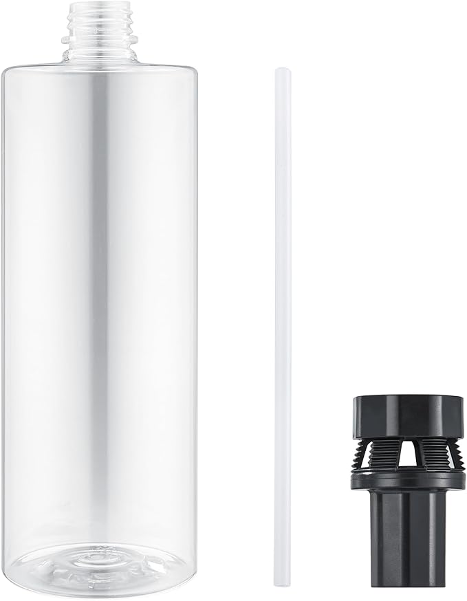 Updated Soap Dispenser Bottle for Kitchen Sink Bottle Replacement （500ML/17oz） DJS-ZYP-DJT-TM