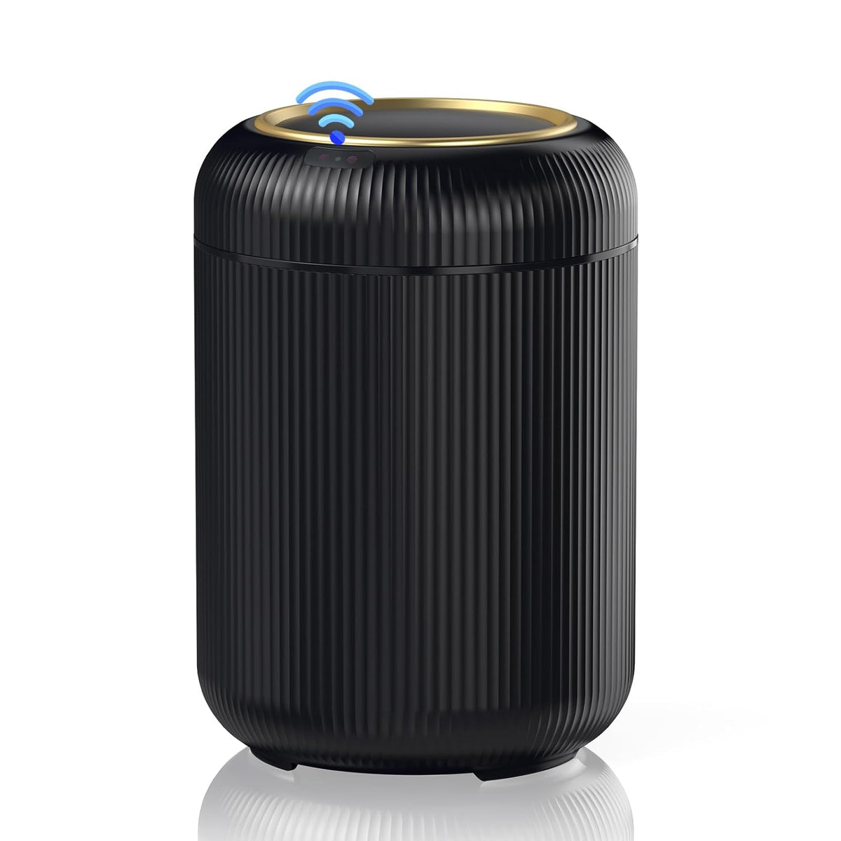 Procade Bathroom Trash Can Automatic Touchless,Motion Sensor Trash Bin,3 Gallon /11 L Smart Office Garbage can with Lid,Small Black Garbage Bin Wastebasket for Bedroom,Toilet, rv, Kitchen,Living Room