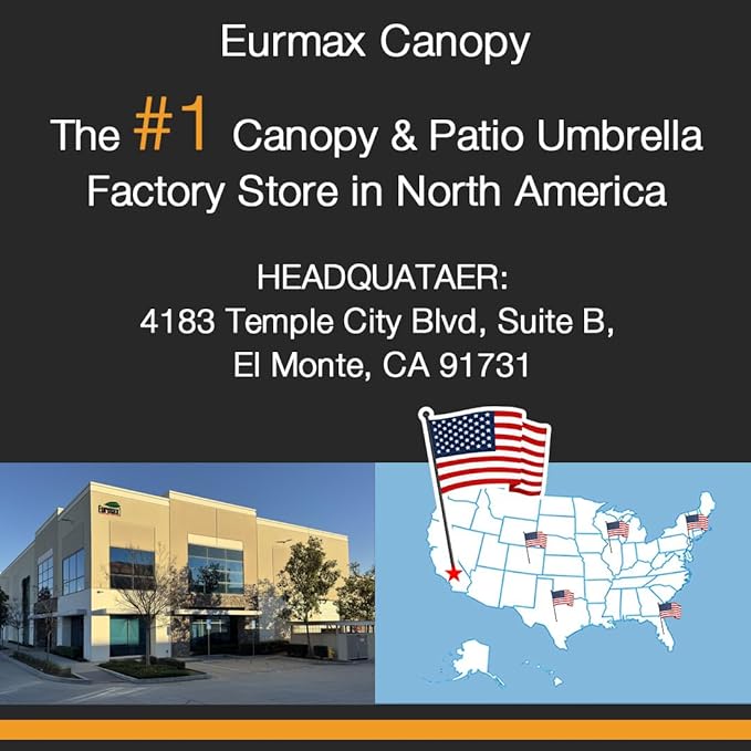 Eurmax USA 10x15ft Pop Up Canopy, Commercial Instant Tent for Outdoor Events, Patented No-Tip Rolling Storage Bag with 4 Sandbags,UV & Water Resistant,Heavy Duty Portable Shelter Gazebo,Pink