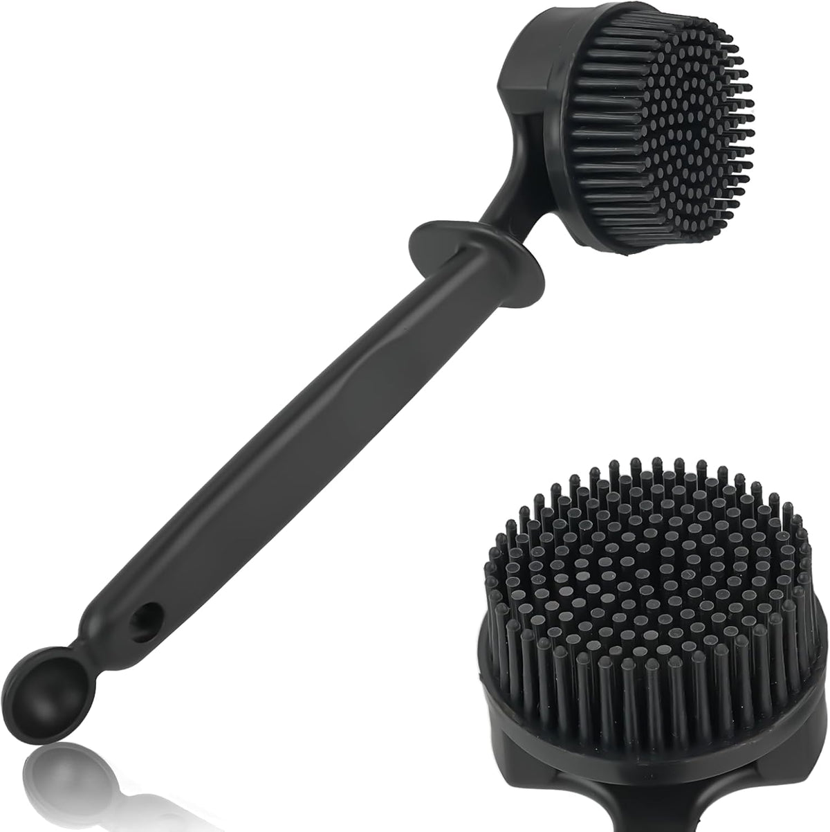 51MM Espresso Machine Cleaning Brush,Silicone Brush for Coffee Machine Group Head, Heat-Resistant and Corrosion-Resistant,360°Cleaning