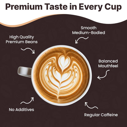Organic Ground Coffee Medium Roast (16oz) - Caramel Flavored