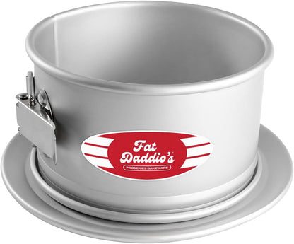 Fat Daddio's PSF-63 Anodized Aluminum Springform Pan, 6 x 3 Inch