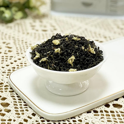 Xiejinji Jasmine Tea Loose Leaf, 7.1 oz(200g), 100% Pure Natural Jasmine Flower, Traditional Scented Tea Technique, Fragrant Floral Scent