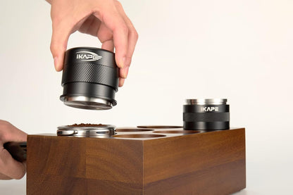 Ikape Coffee Products, 51MM Espresso Tamper, Premium Barista Coffee Calibrated Tamper with Spring Loaded