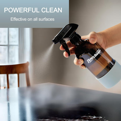 Multi-Surface Cleaner Kits-2 Pack Reusable Spray Bottles & 4 Pack All Purpose Cleaner Refills Tablet, 4 x 16.9 Fl oz Bottles of Spray Cleaner Lemon and Lavender Scent