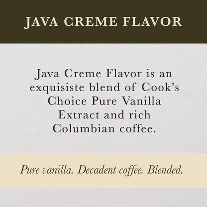 Cook's Java Creme Flavor 4 oz
