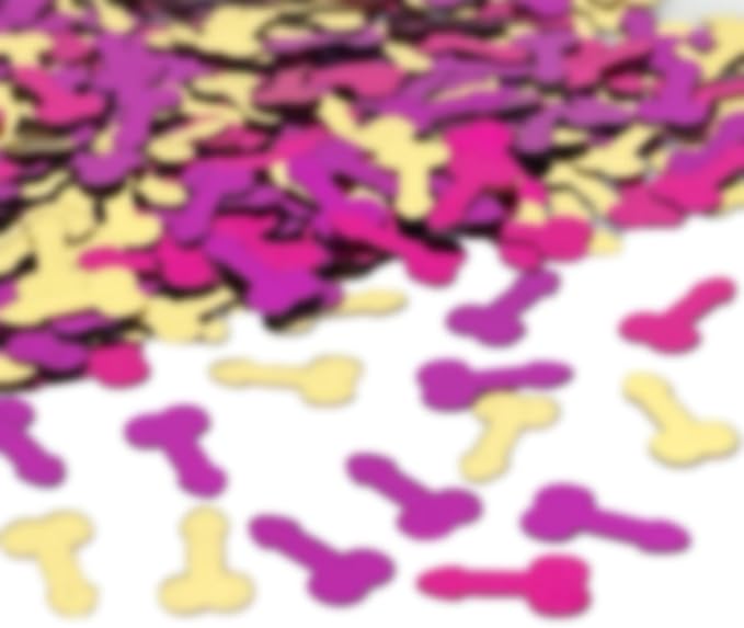 1 Pack Colorful Glitter BACHELORETTE Party Confetti Favor Sprinkle Table Decoration for Cannon Celebration Wedding Engagement Supplies Y8 Set Q42