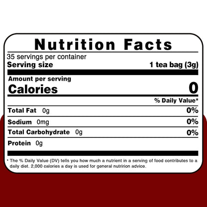 Tearelae - Cranberry Apple Tea Bags, 35 Count - Premium Cranberry Herbal Blend Tea with Dried Cranberries, Apples, Hibiscus