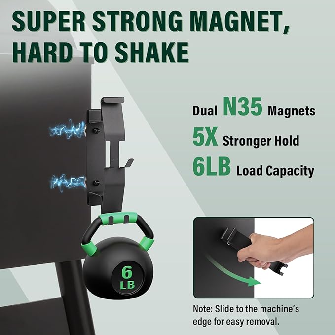Strong Magnetic Power Cord Organizer, Goldusk All-Metal Cable Holder with Bulit-in Hook for Most BBQ Wood Pellet Smoker Grills Accessories for Traeger, for Pit Boss, for Z Grill &More (Indoor/Outdoor)