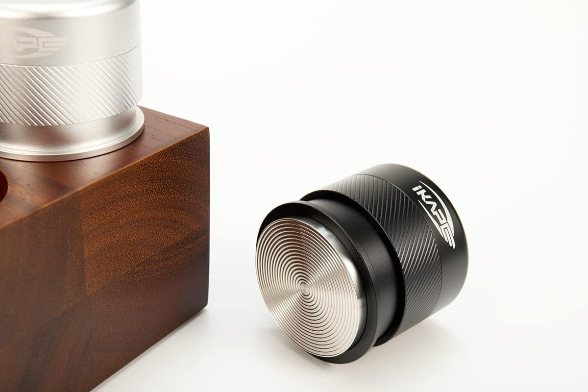 Ikape Coffee Products, 51MM Espresso Tamper, Premium Barista Coffee Calibrated Tamper with Spring Loaded