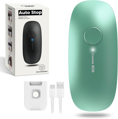 Ultrablade PRO Auto Stop Can Opener – Rechargeable Electric, One-Touch Side Cut, Smooth Edge, Hands-Free