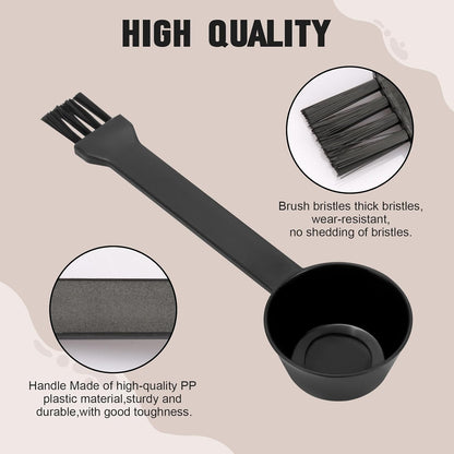 Coffee Spoon With Espresso Grinder Brush 2 in 1 Brush for Cuisinart DBM-8P1