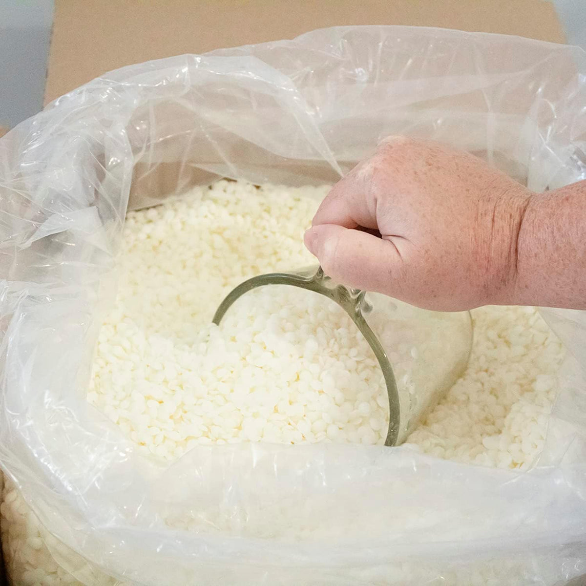 American Soy Organics Freedom Coconut Soy Wax Beads for Candle Making - Natural Candle Making Supplies - Paraffin-Free,Beeswax-Free Coconut Candle Wax for Container Candles,Tealights, Wax Melts 25 lbs