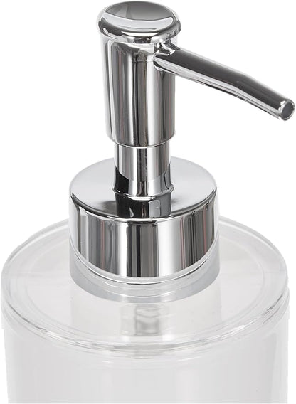 Excelsa Soap Dispenser, Polystyrol White, 6.5 x 6.5 x 22 cm