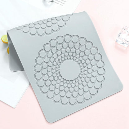 Tuke Hollow Round Circular Design Lace Mat Chocolate Fondant Mold DIY Sugar Craft Silicone Pad Cake Decorating Tools Kitchen Bakeware (D_ Round