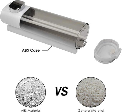 Wall Mounted Soap Dispenser Bathroom, Shower Soap Dispenser 300ml Body Wash Dispenser Set, Shampoo and Conditioner Dispenser Hand Pump for Toilet Bathroom Hotel Kitchen White