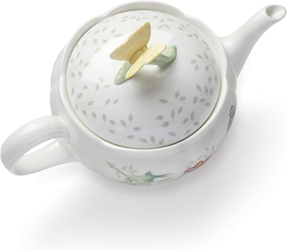 Lenox Butterfly Meadow Teapot, 2.8 LB, Multi