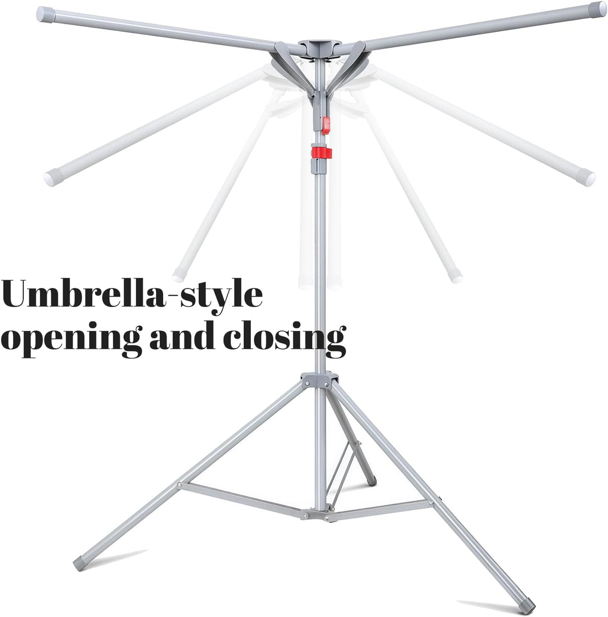 Clothes Drying Rack Foldable & Collapsible Drying Racks Large Capacity Space Saving Indoor Drying Rack for Bedroom,Balcony,Laundry for Indoor/Outdoor