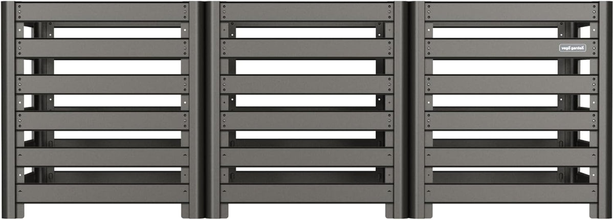 Vego Garden 32" Tall Modular Compost Bin 90" x 30" x 32"