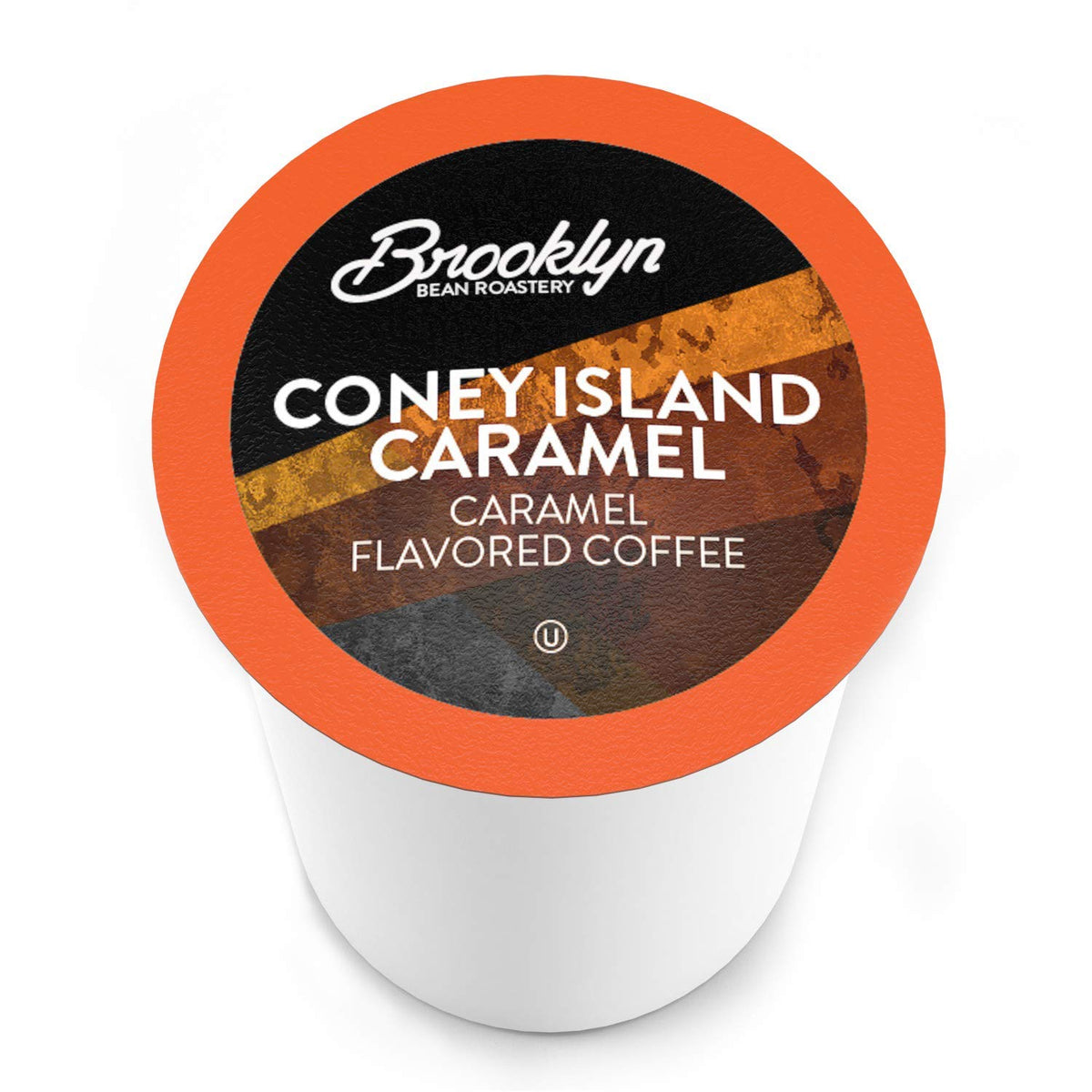 Brooklyn Beans Coney Island Caramel Gourmet Coffee Pods - Compatible with Keurig K Cup Brewers Including 2.0 Machines, 40 Count