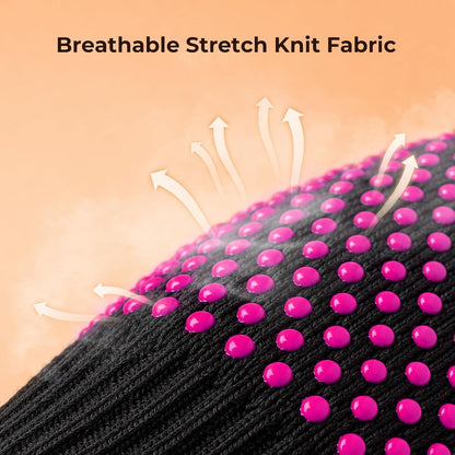 HTVRONT Heat Resistant Gloves for Sublimation 2Pcs with Silicone Bumps