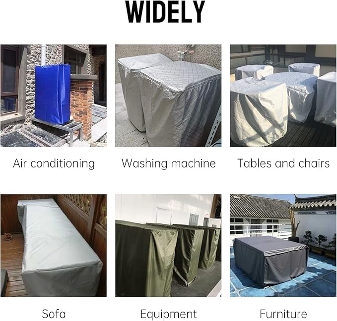 Custom size dust covers for various equipment, furniture, appliances, tools to protect your valuables (80*80*80in)