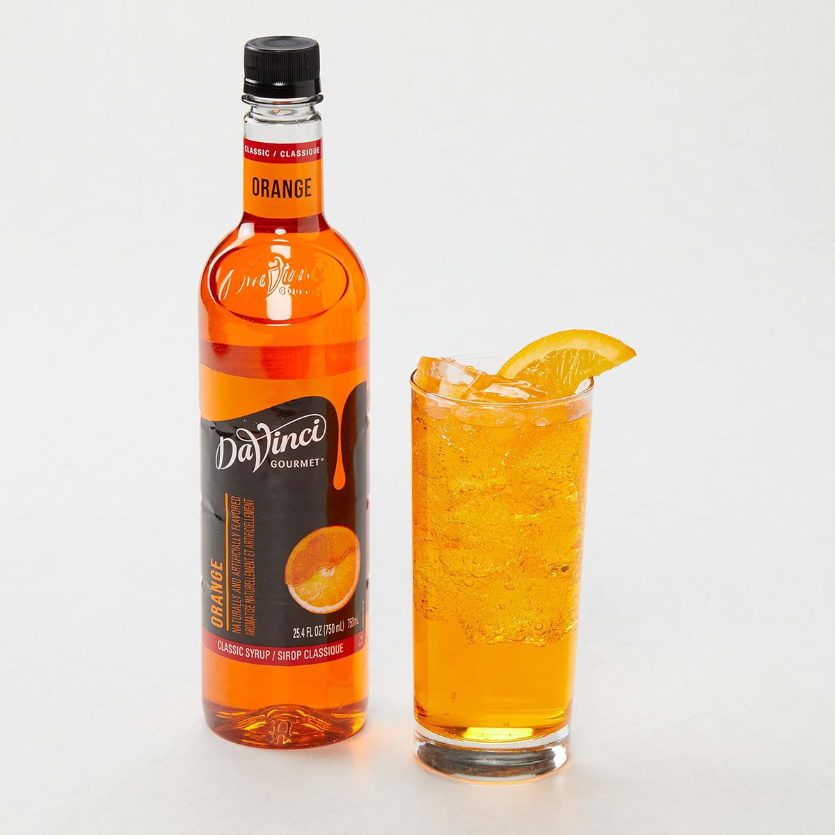 DaVinci Gourmet Classic Orange Syrup, 25.4 Fluid Ounces