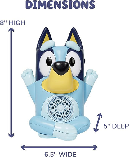 BLUEY NO Spill Musical Bubble Machine | Bubble Toy for Baby, Toddlers and Kids | Amazon Toys Exclusive with 16 oz of Extra Bubble Solution (Bubble Solution Bottle Colors Will Vary)