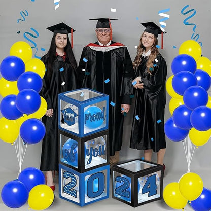 Blue Yellow Balloon Arch Garland Kit - Royal Blue Yellow Balloons Yellow Blue Balloons Balloons for Wedding Graduation Anniversary Bridal Shower Birthday Party Decorations