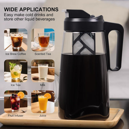 Sivaphe Large Ice Cold Coffee/Tea Maker 64 oz /2 L