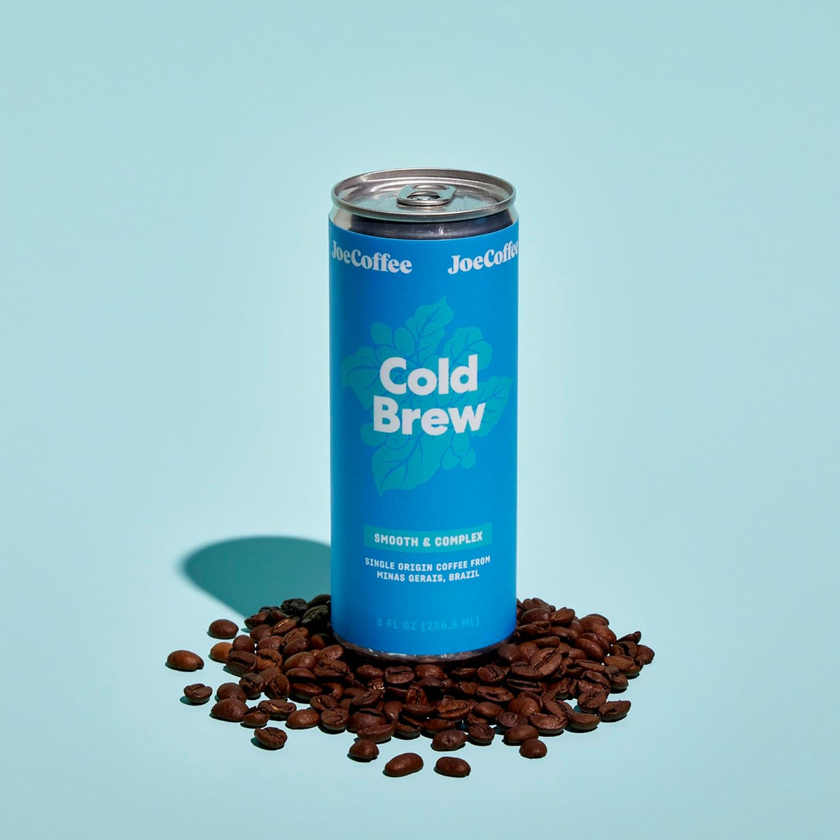 Joe Coffee Company - Black Cold Brew Ready-to-Drink Specialty Coffee Cans (Pack of 12), NYC Roaster, Rainfoest Alliance Certified, Kosher