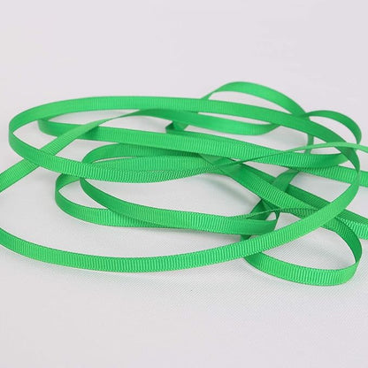 Ribbonitlux 1/4" Wide Solid Grosgrain Ribbon 25 Yards (580-Emerald）, Set for Gift Wrapping, Party Decor, Sewing Applications, Wedding and Craft