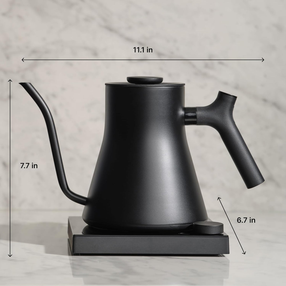 Fellow Stagg EKG Pro Studio Edition Electric Gooseneck Kettle - Pour-Over Coffee, Tea, Quick Heating, Precise Temperature Control, Scheduling