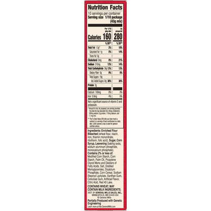 Betty Crocker Super Moist Cake Mix-Cherry Chip-15.25 Oz,2 Pack