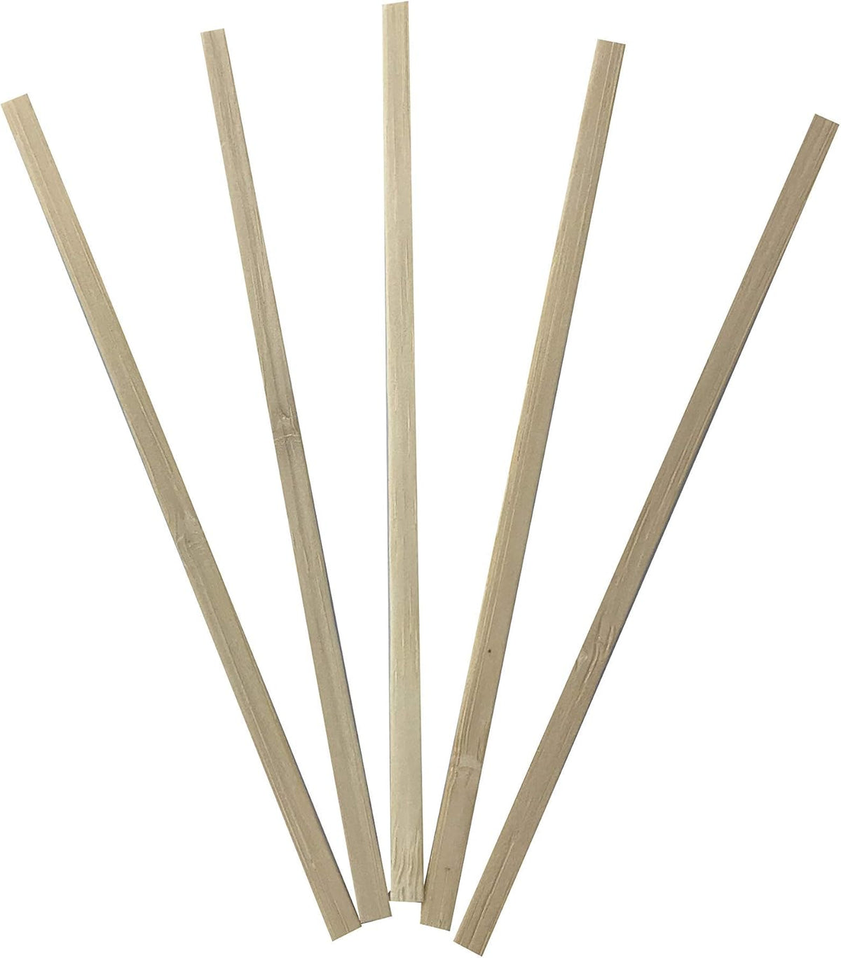 1000 Count, KingSeal Bamboo Coffee Stir Sticks, 5.5 inches, Square End, Stronger and Thicker Than Standard Wood, 100% Renewable and Biodegradable