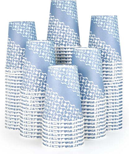 Muchii Paper Coffee Cups 10 oz, 240 Count Disposable Coffee Paper Cup, Paper Drinking Cups for Hot/Cold Beverage