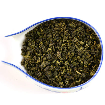 Tian HU Shan Premium Tea Loose Leaf Tin box (Green tea, 8 Ounce