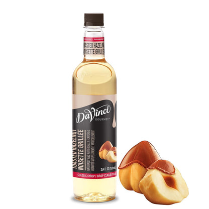 DaVinci Gourmet Classic Toasted Hazelnut Syrup, 25.4 Fluid Ounces