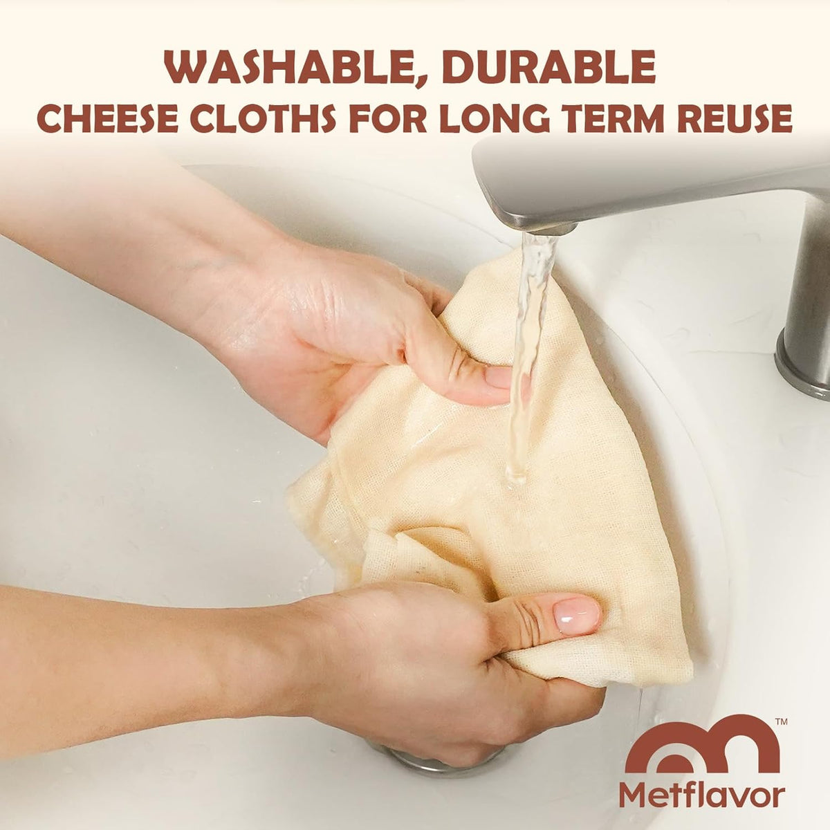 20Pcs Reusable Cheesecloth for Straining 20x20 Inch,100 Grade Cheese Cloths Hemmed Edges, 100% Unbleached Cotton Cheese Cloth
