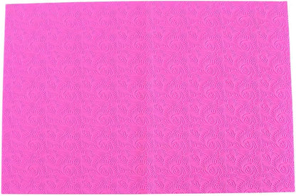 GROWTAIL Cake Fondant Impression Mat, Impression Lace Mold Fondant Cake Decorarting Tools-Spring Bloom/Spiricle/Crocodile Alligator Pattern (Spiricle Pattern)