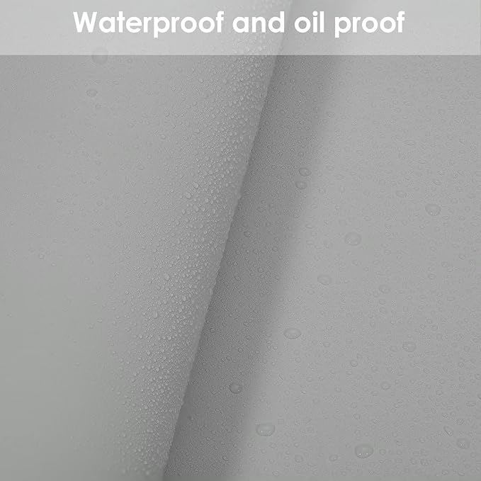 Leather Table Cover,1.8mm Thick,40x40 Inch Table Protector,Table Protector for Dining Room Table,Dining Table Cover,Table Cover Protector.(Gray+Gray,40x40)