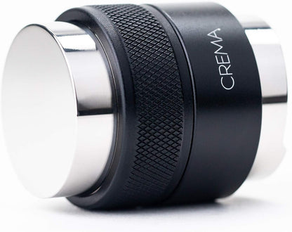 Crema Coffee Products 39.25mm Hand Tamper & Coffee Distributor V2, Compatible with Breville Portafilters, Double-Sided, Adjustable Depth Tool