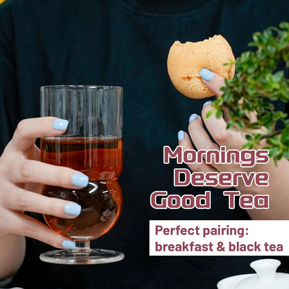 iTeaworld Jasmine Black Tea Loose Leaf, Rich Floral Aroma 3.5oz | Up to 250 Cups|Black Tea Scented with Jasmine|No Sugar and Additives|Includes Tea Bags Easy Mug Brewing