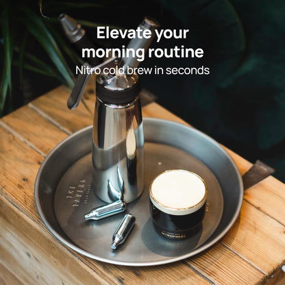 NitroPress Nitro Cold Brew Maker and Dispenser, At-Home Nitro Coffee Maker