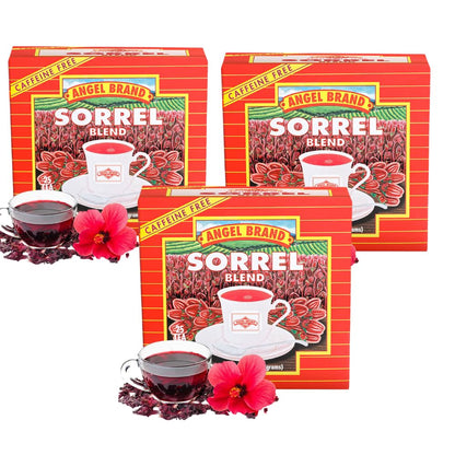 Sorrel Hibiscus Tea Bags | 20 Count | 3 Pack | Refreshing Flavor | Sorrel &amp; Hibiscus Tea