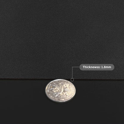 Table Cover Protector - 24x78 Inch Waterproof Easy to Clean Can Conceal Flaws Protector The Table Top from Scratches Used for Coffee Table (Black+Black 24x78)