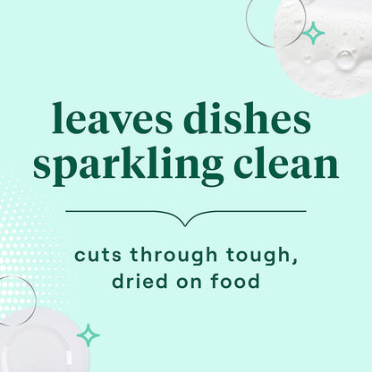 Seventh Generation Dish Soap Fresh Lime & Ginger Scent 1 count Dishwashing Soap Dish Detergent Liquid Soap 19 oz